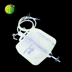 Urine meter drainage bag 2600ml+200ml;2600ml+500ml