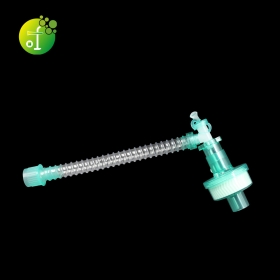 HME with catheter mount -smoothbore