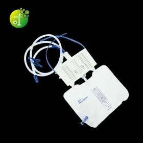 Urine meter drainage bag (4 chambers)